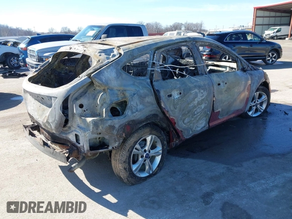 2013 Ford Focus SE with VIN 1FADP3K28DL234412, listed as a IAAI auction lot 41636536 with 1 mi miles. Bid and sale history available at carsss.com. Image 4.