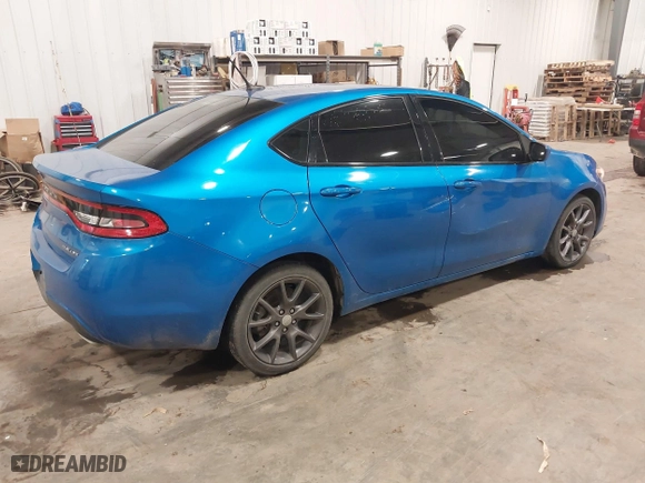 2016 Dodge Dart SXT with VIN 1C3CDFBB2GD564677, listed as a IAAI auction lot 40830474 with 122,841 mi miles. Bid and sale history available at carsss.com. Image 4.