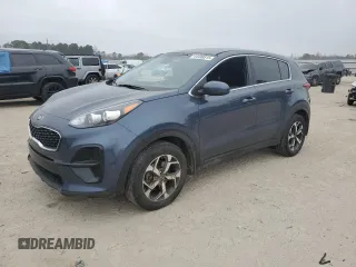 2022 Kia Sportage LX with VIN KNDPM3AC5N7006257, listed as a Copart auction lot 44498815 with 89,781 mi miles and Salvage Title. Bid and sale history available at carsss.com. Image 1.