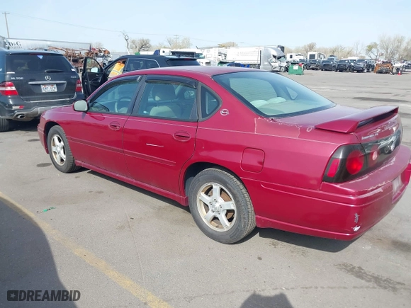 2005 Chevrolet Impala LS with VIN 2G1WH52K159367087, listed as a IAAI auction lot 41958197 with 211,050 mi miles. Bid and sale history available at carsss.com. Image 3.