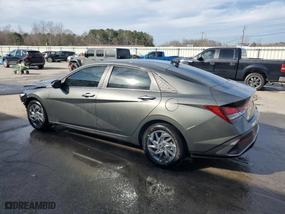 2024 Hyundai Elantra SEL with VIN KMHLM4DG4RU734240, listed as a Copart auction lot 42863805 with 14,880 mi miles and Salvage Title. Bid and sale history available at carsss.com. Image 2.