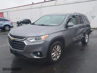 2019 Chevrolet Traverse LT Cloth with VIN 1GNEVGKW5KJ294534, listed as a IAAI auction lot 41241856 with 61,116 mi miles. Bid and sale history available at carsss.com. Image 2.