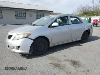 2009 Toyota Corolla with VIN JTDBL40E39J016154, listed as a Copart auction lot 54227655 with 195,545 mi miles and Salvage Title. Bid and sale history available at carsss.com. Image 1.