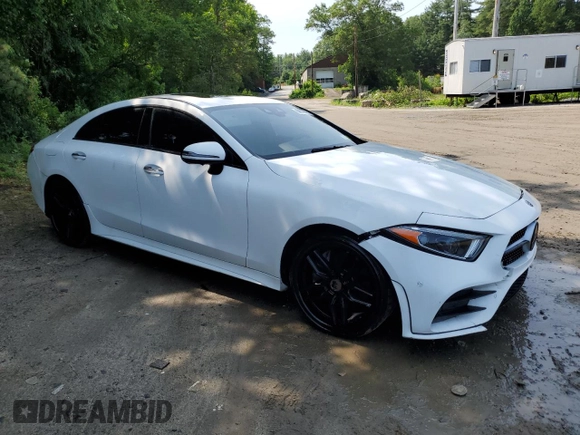 2019 Mercedes-Benz CLS 450 with VIN WDD2J5KB9KA028139, listed as a Copart auction lot 60033935 with 71,341 mi miles and Clean title. Bid and sale history available at DreamBid. Image 4.