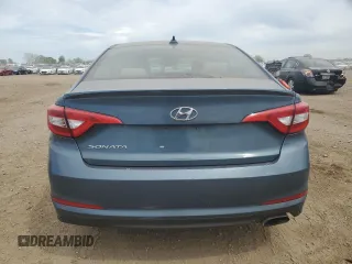 2016 Hyundai Sonata SE with VIN 5NPE24AF2GH407115, listed as a Copart auction lot 56308135 with 126,518 mi miles and Salvage title. Bid and sale history available at DreamBid. Image 6.
