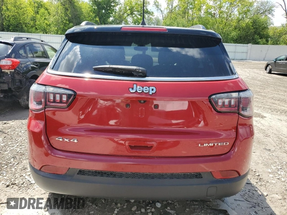 2019 Jeep Compass Limited с VIN 3C4NJDCB4KT723251, выставлен на аукционе Copart как лот 58082505 с пробегом 97 374 миль миль и Списание • Salvage title. История ставок и продаж доступна на DreamBid. Изображение 6.