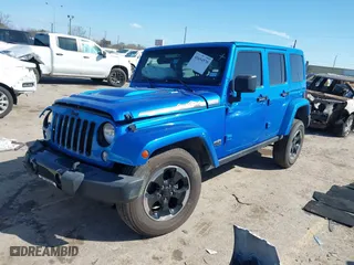 2014 Jeep Wrangler Unlimited Sahara with VIN 1C4HJWEG1EL188445, listed as a IAAI auction lot 41654579 with 79,948 mi miles. Bid and sale history available at carsss.com. Image 17.