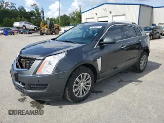 2016 Cadillac SRX Luxury Collection with VIN 3GYFNBE38GS556760, listed as a Copart auction lot 60708975 with 155,252 mi miles and Salvage title. Bid and sale history available at DreamBid. Image 1.