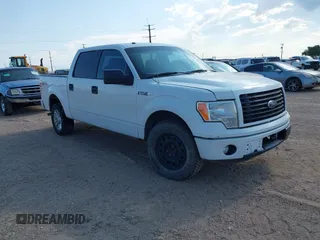 2014 Ford F-150 XL with VIN 1FTEW1CM8EKE54002, listed as a IAAI auction lot 42599866 with 88,472 mi miles and . Bid and sale history available at DreamBid. Image 1.