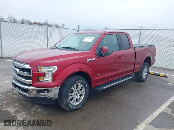 2016 Ford F-150 XLT with VIN 1FTFX1EG7GFA61712, listed as a IAAI auction lot 41956924 with 91,129 mi miles and . Bid and sale history available at carsss.com. Image 2.