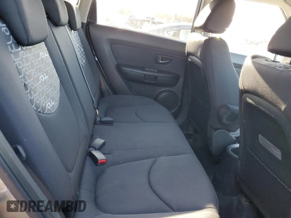 2010 Kia Soul + with VIN KNDJT2A22A7123573, listed as a Copart auction lot 49043535 with 180,534 mi miles and Salvage Title. Bid and sale history available at DreamBid. Image 10.