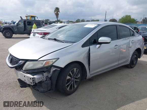 2015 Honda Civic EX with VIN 19XFB2F84FE286402, listed as a IAAI auction lot 41925079 with 108,673 mi miles and . Bid and sale history available at DreamBid. Image 18.