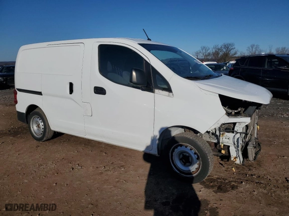 2017 Chevrolet City Express Cargo Van LS with VIN 3N63M0YN1HK712438, listed as a Copart auction lot 86812564 with 91,272 mi miles and Salvage Title. Bid and sale history available at carsss.com. Image 4.