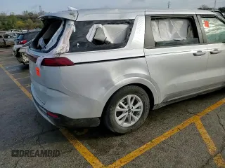 2022 Kia Carnival LXS with VIN KNDNB4H35N6157579, listed as a Copart auction lot 77755144 with 0 mi miles and Salvage Title. Bid and sale history available at carsss.com. Image 14.