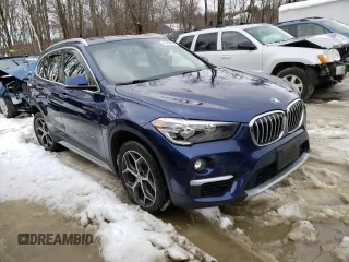 2018 BMW X1 xDrive28i with VIN WBXHT3C37J5K27663, listed as a Copart auction lot 38185933 with 61,894 mi miles. Bid and sale history available at carsss.com. Image 4.
