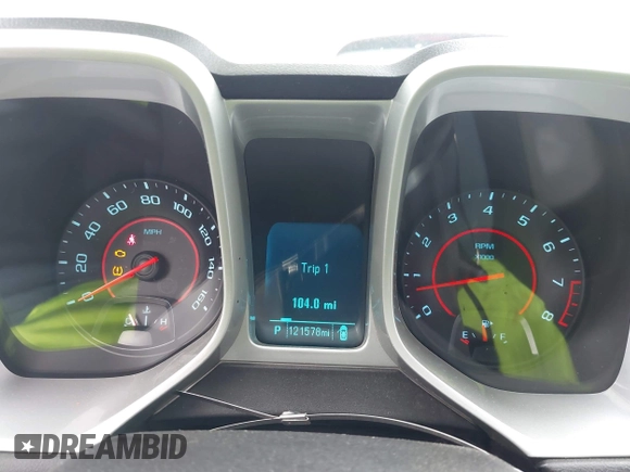 2013 Chevrolet Camaro LT with VIN 2G1FB3D31D9108495, listed as a IAAI auction lot 41914333 with 121,578 mi miles and . Bid and sale history available at DreamBid. Image 7.