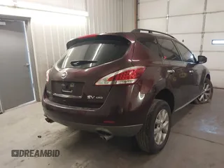 2013 Nissan Murano SV with VIN JN8AZ1MW5DW313664, listed as a IAAI auction lot 41570191 with 125,497 mi miles and . Bid and sale history available at carsss.com. Image 4.