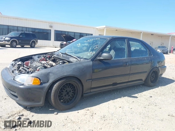 1992 Honda Civic DX z VIN 1HGEG8542NL032175, wystawiony jako IAAI lot #41852754 z przebiegiem 279 877 mil mil oraz . Historia ofert i sprzedaży dostępna na DreamBid. Obrazek 6.