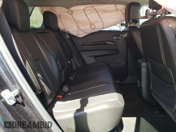 2015 GMC Terrain Denali with VIN 2GKFLZE3XF6318074, listed as a Copart auction lot 53502895 with 158,431 mi miles and Salvage title. Bid and sale history available at DreamBid. Image 11.