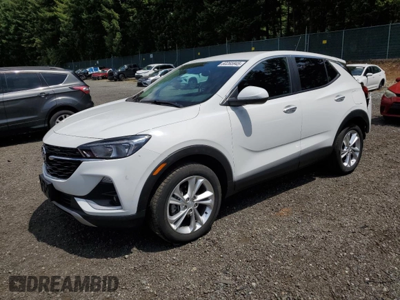 2023 Buick Encore GX Preferred z VIN KL4MMCSL5PB067961, wystawiony jako Copart lot #60265945 z przebiegiem 17 434 mil mil oraz Szkoda całkowita • Salvage title. Historia ofert i sprzedaży dostępna na DreamBid. Obrazek 1.