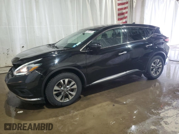 2018 Nissan Murano Platinum with VIN 5N1AZ2MH8JN121428, listed as a Copart auction lot 53608795 with 62,397 mi miles and Salvage Title. Bid and sale history available at carsss.com. Image 1.