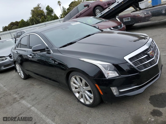 2015 Cadillac ATS Premium with VIN 1G6AE5S35F0112430, listed as a Copart auction lot 68269464 with 116,019 mi miles and Salvage Title. Bid and sale history available at carsss.com. Image 4.