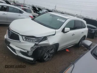 2018 Acura MDX z VIN 5J8YD3H3XJL002976, wystawiony jako Copart lot #55044015 z przebiegiem 124 486 mil mil oraz Szkoda całkowita • Salvage title. Historia ofert i sprzedaży dostępna na DreamBid. Obrazek 1.