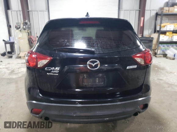 2015 Mazda CX-5 Sport with VIN JM3KE4BE1F0447267, listed as a Copart auction lot 82527174 with Not provided miles and Clean title. Bid and sale history available at DreamBid. Image 6.