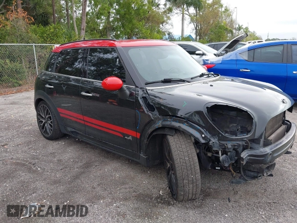 2014 MINI Countryman John Cooper Works with VIN WMWXD1C52EWS34531, listed as a IAAI auction lot 41617056 with 138,544 mi miles and . Bid and sale history available at DreamBid. Image 1.