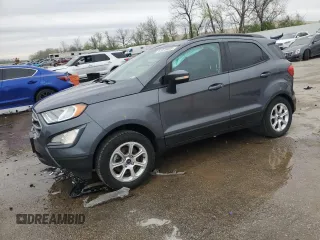 2019 Ford EcoSport SE z VIN MAJ3S2GE2KC272481, wystawiony jako Copart lot #51678955 z przebiegiem 69 550 mil mil oraz Szkody całkowita. Historia ofert i sprzedaży dostępna na DreamBid. Obrazek 1.