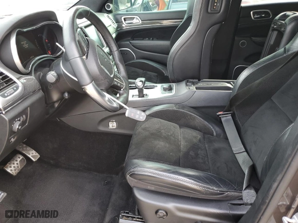 2015 Jeep Grand Cherokee SRT with VIN 1C4RJFDJ5FC796987, listed as a Copart auction lot 43536125 with 81,977 mi miles and Salvage Title. Bid and sale history available at carsss.com. Image 7.