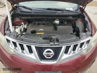 2009 Nissan Murano SL with VIN JN8AZ18U99W007289, listed as a Copart auction lot 48181165 with 123,070 mi miles and Clean Title. Bid and sale history available at carsss.com. Image 12.