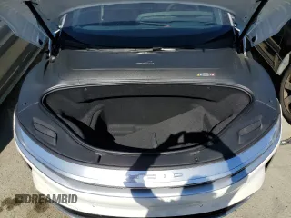 2023 Lucid Air Grand Touring with VIN 50EA1GBA5PA009888, listed as a Copart auction lot 64742124 with 9,311 mi miles and Salvage Title. Bid and sale history available at carsss.com. Image 11.