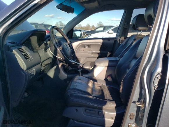 2006 Honda Pilot EX-L with RES with VIN 2HKYF18636H521015, listed as a Copart auction lot 45507605 with 196,427 mi miles and Salvage Title. Bid and sale history available at carsss.com. Image 7.