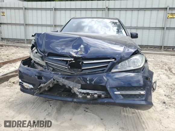 2014 Mercedes-Benz C 250 Sport with VIN WDDGF4HB7EG254898, listed as a Copart auction lot 53920835 with 142,607 mi miles and Salvage Title. Bid and sale history available at DreamBid. Image 5.