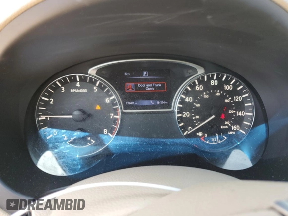 2017 Nissan Altima SL with VIN 1N4AL3AP0HC279040, listed as a Copart auction lot 59194725 with 139,401 mi miles and Salvage title. Bid and sale history available at DreamBid. Image 9.