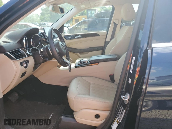 2017 Mercedes-Benz GLS 450 with VIN 4JGDF6EE3HA830769, listed as a Copart auction lot 58771524 with 60,109 mi miles and Salvage Title. Bid and sale history available at DreamBid. Image 7.