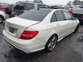 2012 Mercedes-Benz C-Class C 300 Sport with VIN WDDGF8BB0CR230458, listed as a IAAI auction lot 41970081 with 149,403 mi miles. Bid and sale history available at carsss.com. Image 4.