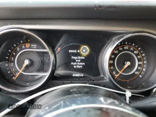 2023 Jeep Gladiator Overland с VIN 1C6HJTFGXPL523659, выставлен на аукционе Copart как лот 61047435 с пробегом 40 468 миль миль и Чистый • Clean title. История ставок и продаж доступна на DreamBid. Изображение 9.