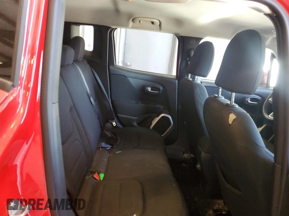 2018 Jeep Renegade Latitude with VIN ZACCJABH4JPH14115, listed as a Copart auction lot 88845175 with 49,339 mi miles and Salvage title. Bid and sale history available at DreamBid. Image 10.