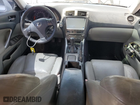 2006 Lexus IS 250 with VIN JTHBK262162014301, listed as a Copart auction lot 51656475 with 269,804 mi miles and Clean Title. Bid and sale history available at DreamBid. Image 8.