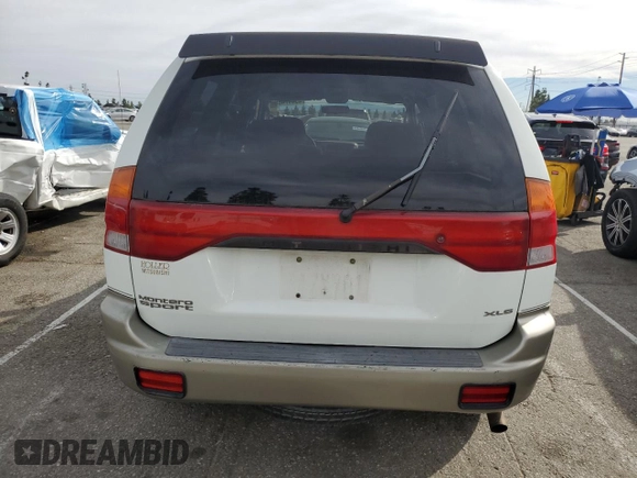1999 Mitsubishi Montero LS z VIN JA4LS31H2XP037110, wystawiony jako Copart lot #45447485 z przebiegiem 166 942 mil mil oraz Szkoda całkowita • Salvage title. Historia ofert i sprzedaży dostępna na DreamBid. Obrazek 6.