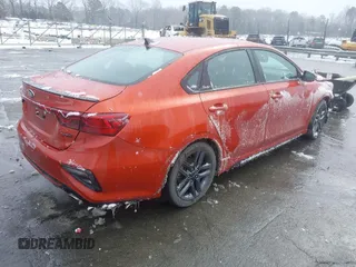 2020 Kia Forte GT-Line with VIN 3KPF34ADXLE152552, listed as a IAAI auction lot 41612032 with 84,039 mi miles. Bid and sale history available at carsss.com. Image 4.
