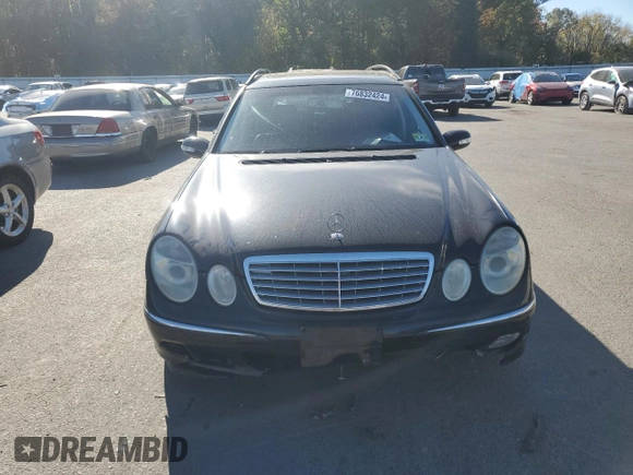 2004 Mercedes-Benz E 320 with VIN WDBUH65J14A464105, listed as a Copart auction lot 76832424 with 207,896 mi miles and Salvage Title. Bid and sale history available at DreamBid. Image 5.