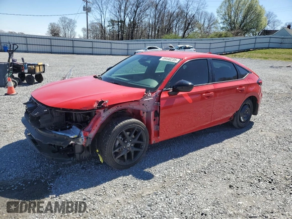 2025 Honda Civic Sport z VIN 19XFL2H86SE001784, wystawiony jako Copart lot #49440235 z przebiegiem 7558 mil mil oraz Szkoda całkowita • Salvage title. Historia ofert i sprzedaży dostępna na DreamBid. Obrazek 1.