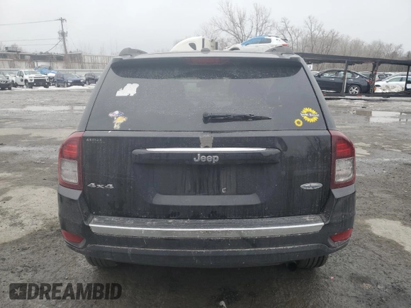 2015 Jeep Compass High Altitude Edition with VIN 1C4NJDEB5FD395511, listed as a Copart auction lot 46910975 with 81,622 mi miles and Salvage Title. Bid and sale history available at carsss.com. Image 6.