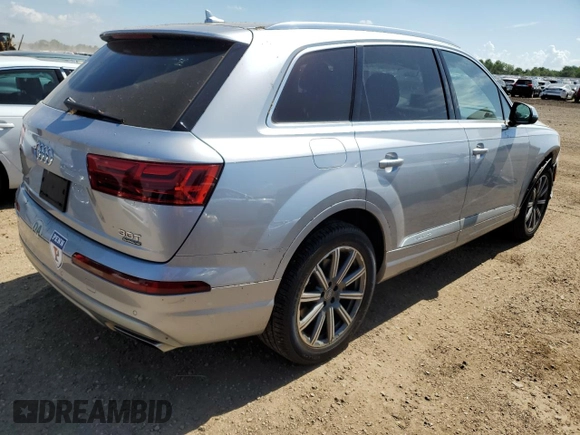 2017 Audi Q7 Premium Plus z VIN WA1LAAF79HD039916, wystawiony jako Copart lot #62238335 z przebiegiem 71 637 mil mil oraz Szkoda całkowita • Salvage title. Historia ofert i sprzedaży dostępna na DreamBid. Obrazek 3.