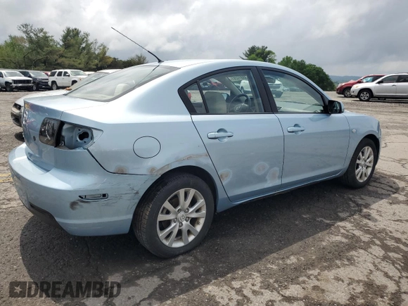 2007 Mazda 3 i Touring with VIN JM1BK32G271754990, listed as a Copart auction lot 55819265 with 64,345 mi miles and Salvage Title. Bid and sale history available at DreamBid. Image 3.