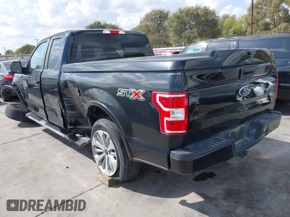2018 Ford F-150 XL with VIN 1FTEX1CP8JKF28410, listed as a IAAI auction lot 40678411 with 64,138 mi miles and . Bid and sale history available at DreamBid. Image 3.