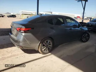 2024 Nissan Versa S with VIN 3N1CN8DV9RL917203, listed as a Copart auction lot 47521815 with 712 mi miles and Salvage Title. Bid and sale history available at carsss.com. Image 3.